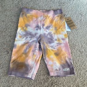 NWT Vans Tie Dye Biker Shorts
